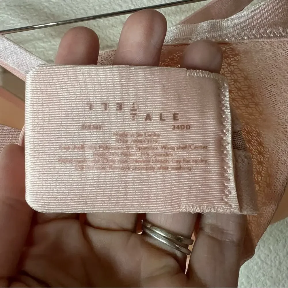 Tell Tale | Soma light pink mesh the innovator demi bra 34DD_8